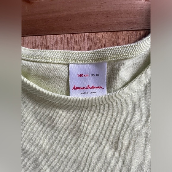 Hanna Andersson Green Tulle Ombré Dress 140cm size 10 - Picture 3 of 4